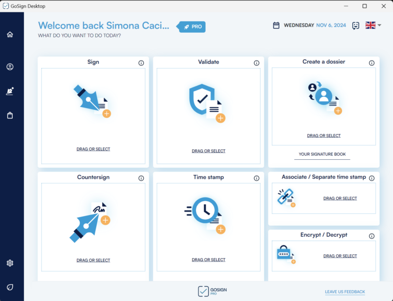 GoSign Suite for Desktop and Smartphone | Infocert.digital
